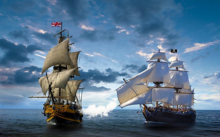 Пиратский корабль