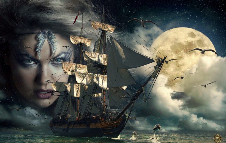 Пиратский корабль