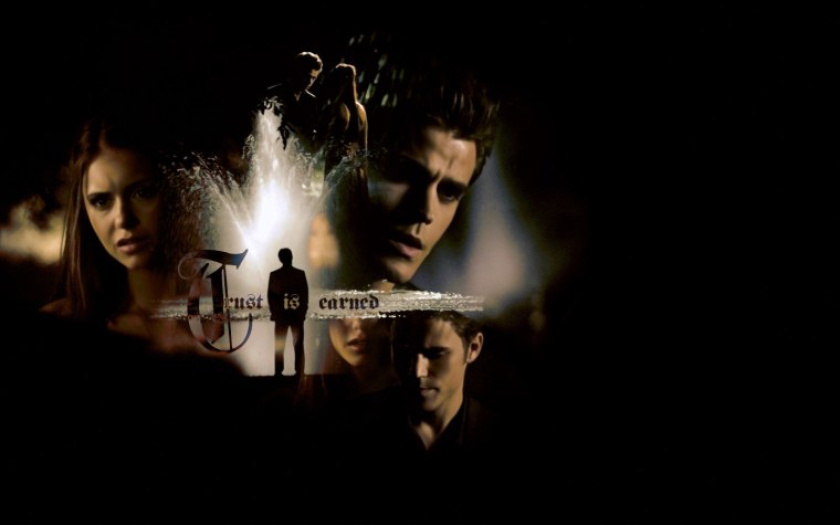 Сериал про вампиров Елена и Деймон