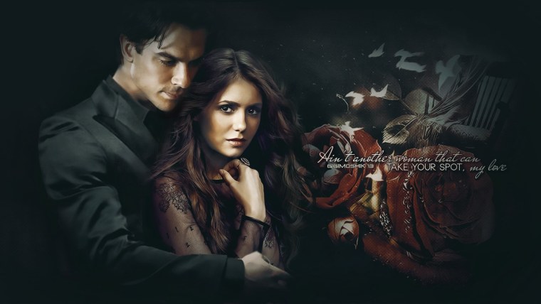 Дневники вампира обои вертикальные