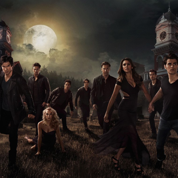 Дневники вампира Деймон и Елена на рабочий стол