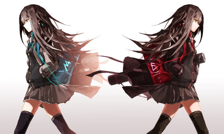 Аниме девушка андроид