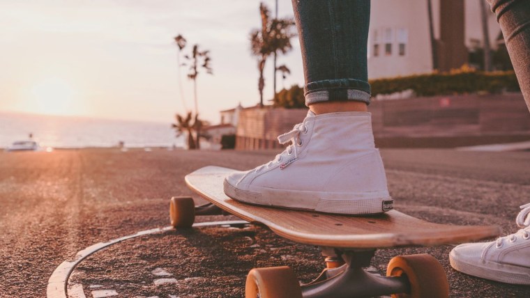 Скейтборд Эстетика девушки