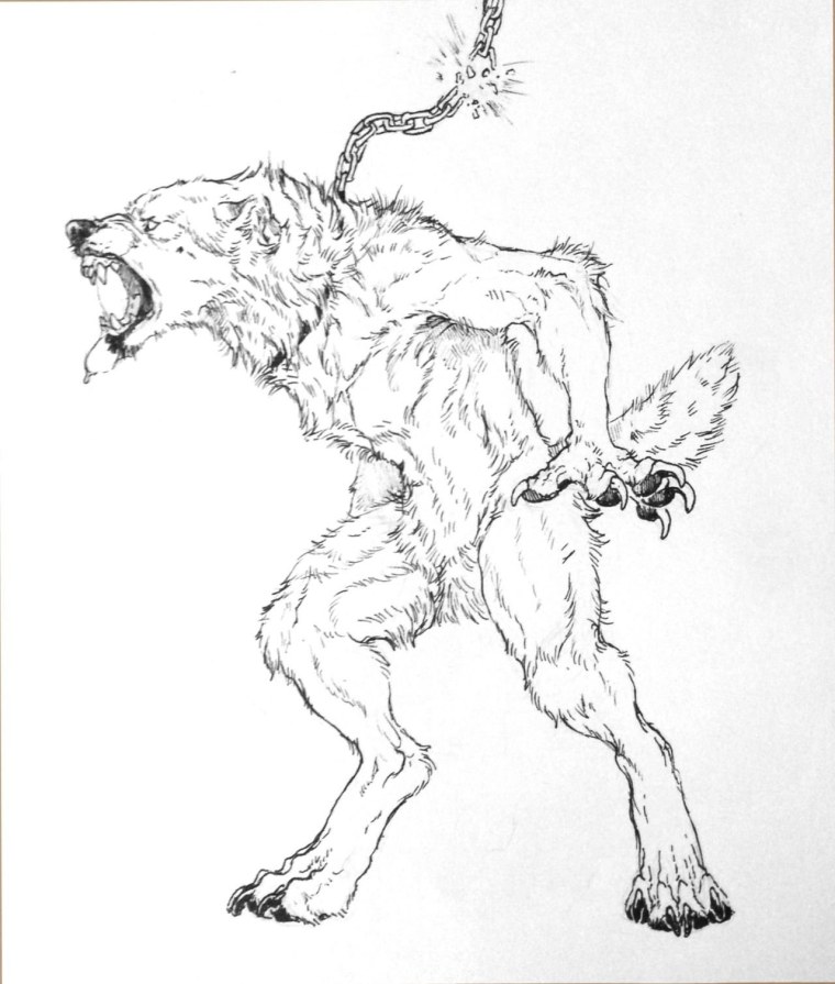 Оборотень анатомия