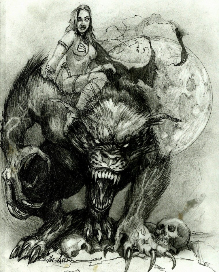 Бестиарий оборотень волк