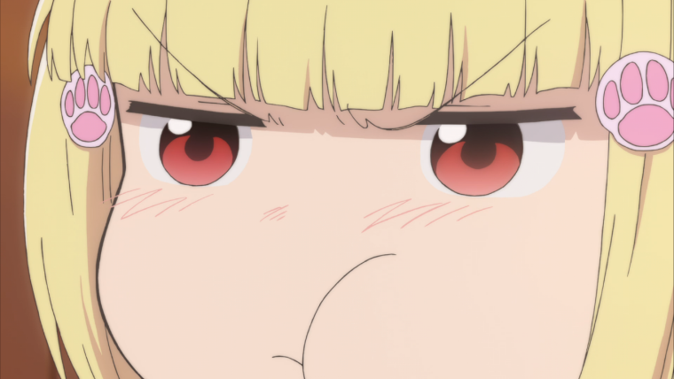 Аниме девочки с надутыми щеками