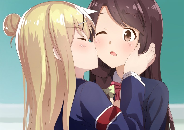 Золотая мозаика аниме Юри