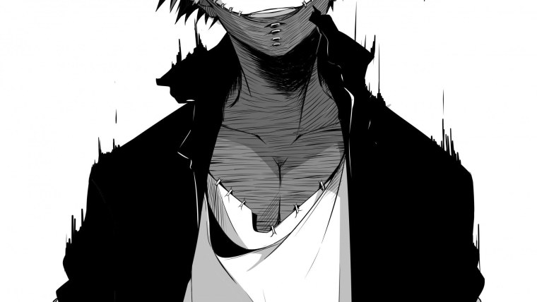 Аниме парень в пиджаке