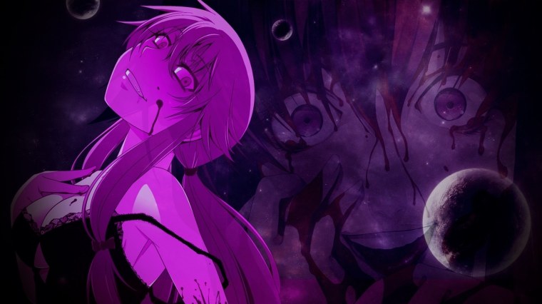 Эстетика аниме дневник будущего