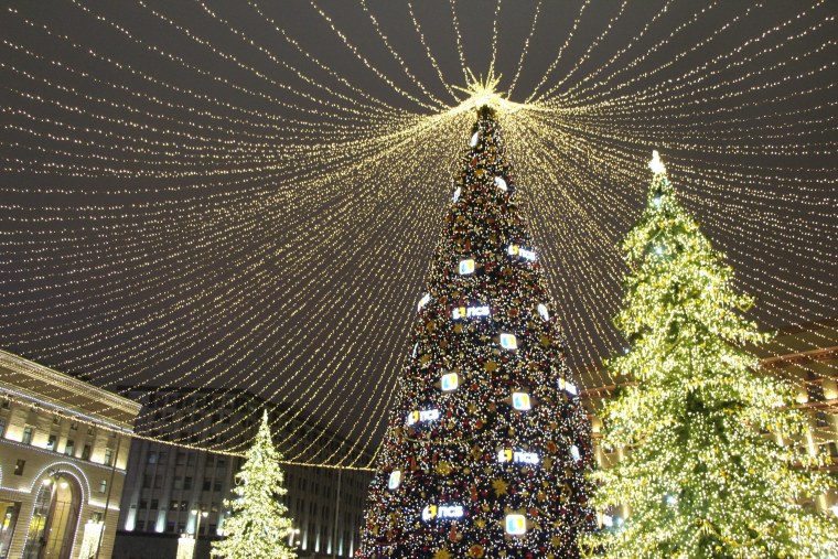 Центральная елка в Праге