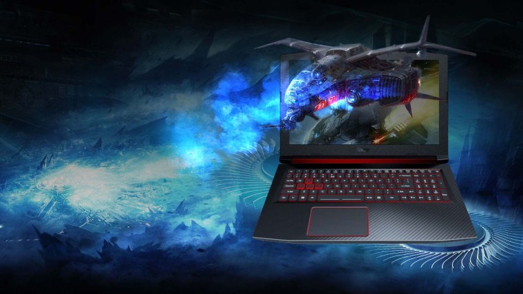 Заставка для игрового ноутбука