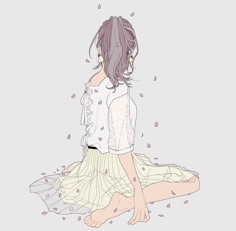 Аниме девушки Эстетика