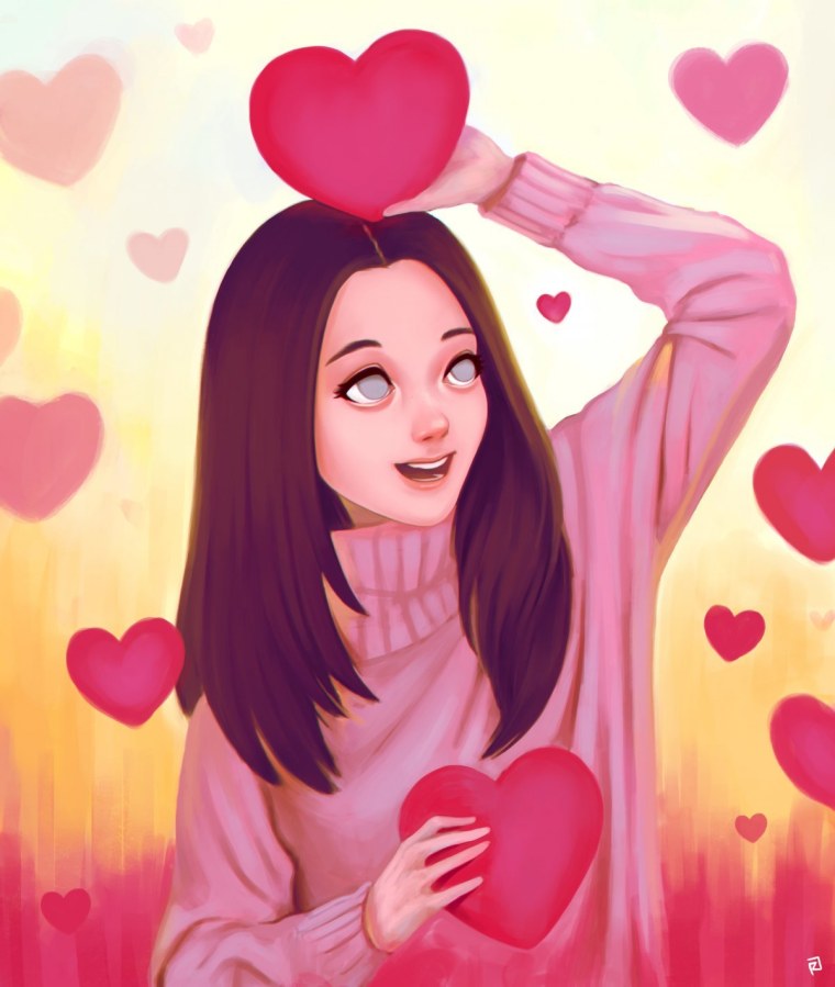 Ариана Гранде мультяшная