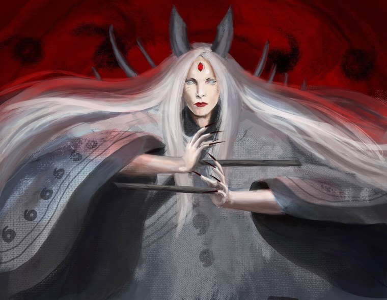 Кагуя Ооцуцуки арт