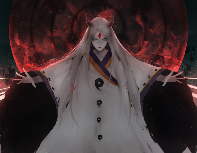 Кагуя аниме Наруто