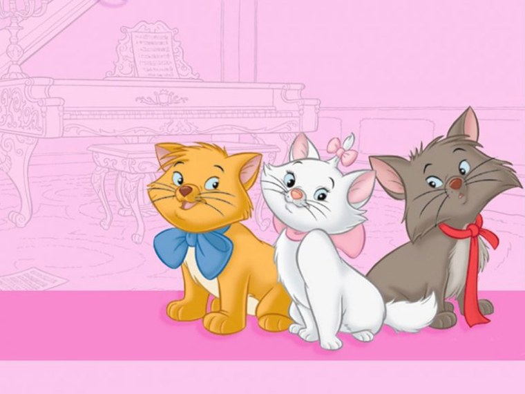 Милые котики мультяшные