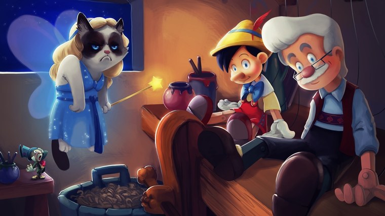 Кот Пушин паттерн