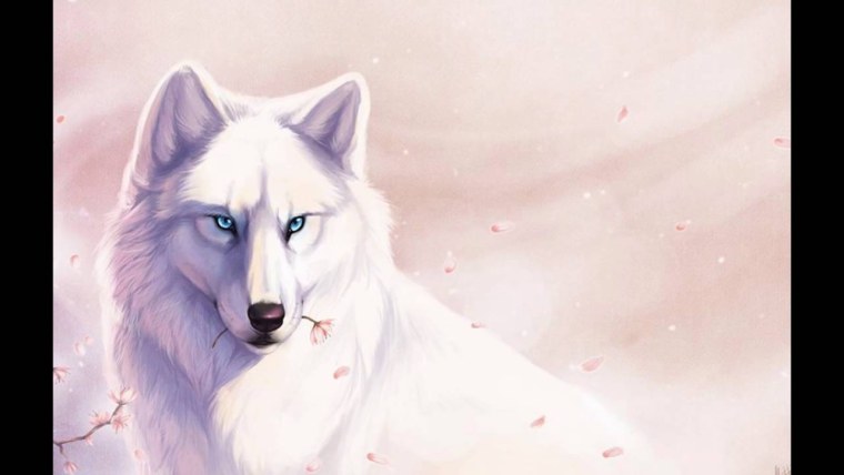 Волк арт