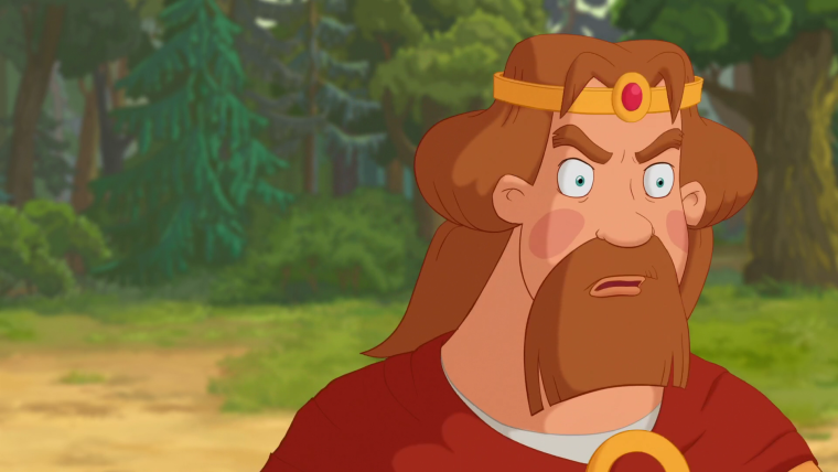 Князь Владимир из мультика три богатыря