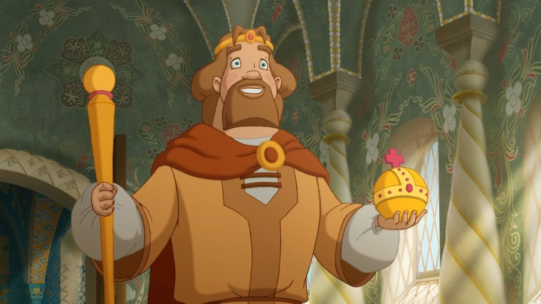 Князь Владимир из мультика три богатыря