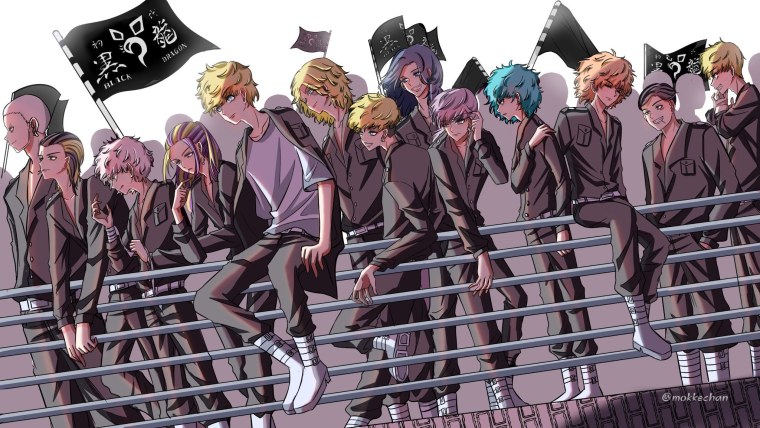 Токийские Мстители черные драконы 1 поколение