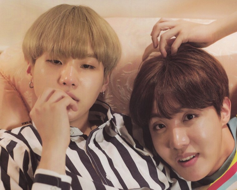 Мин Юнги и Хосок