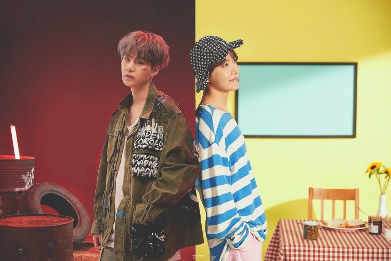 Хосок и Юнги Эстетика