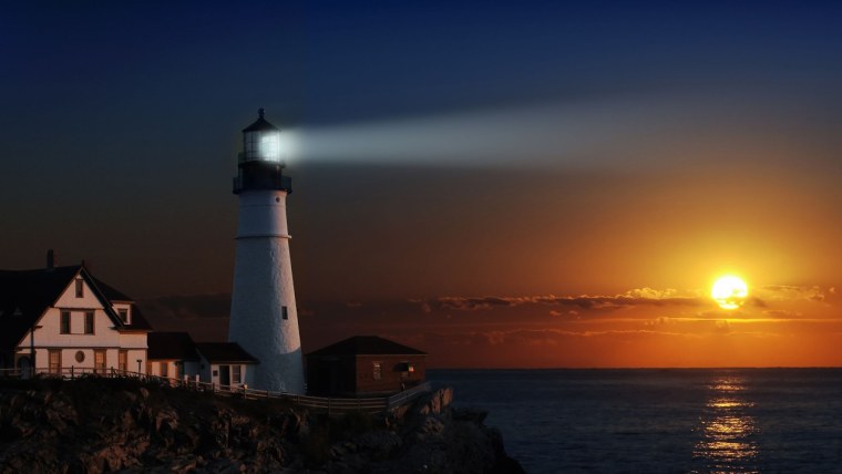 Маяк в темноте