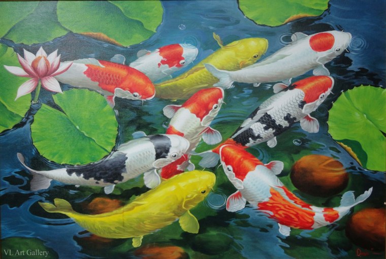 Карпы кои Хаяо Миядзаки