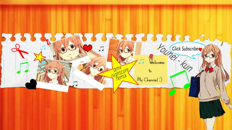 Шапка для канала аниме