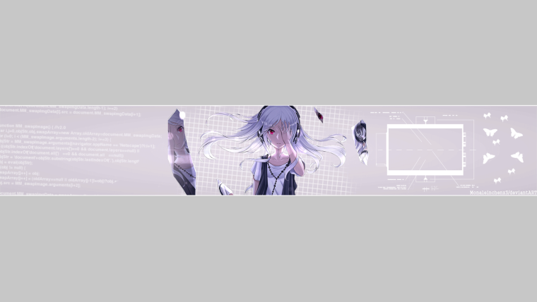 Шапка для канала аниме