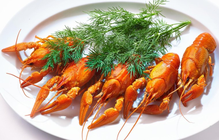 Креветки и вобла