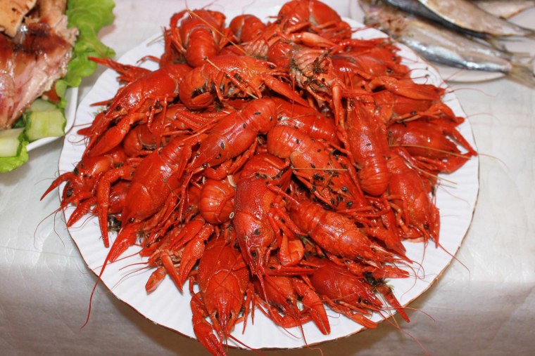 Фото. Самый красивый свежий - рак.