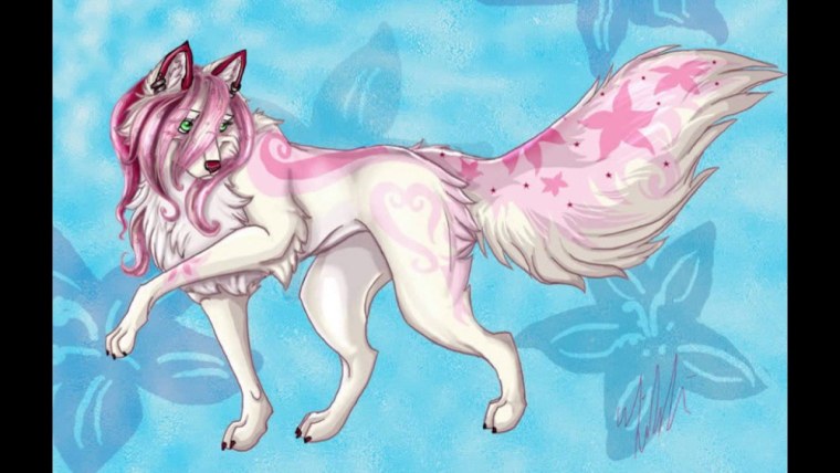 Альфа волчица аниме