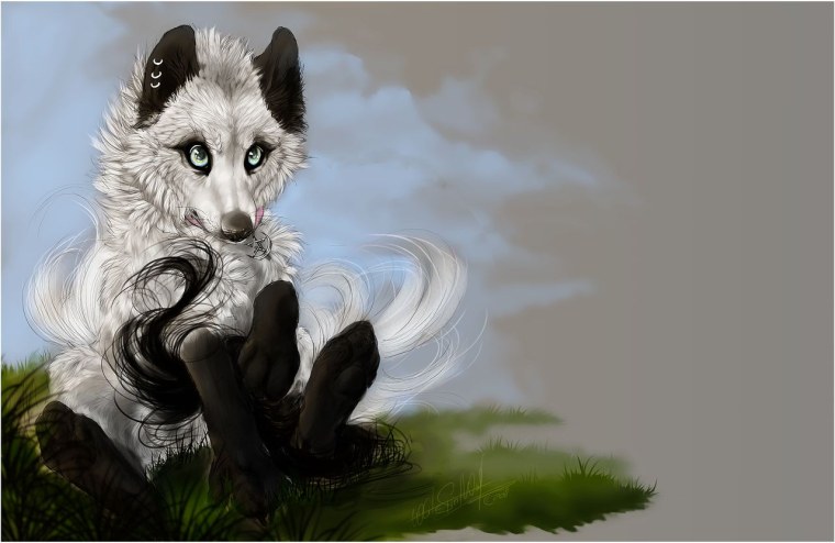 Волчица арт