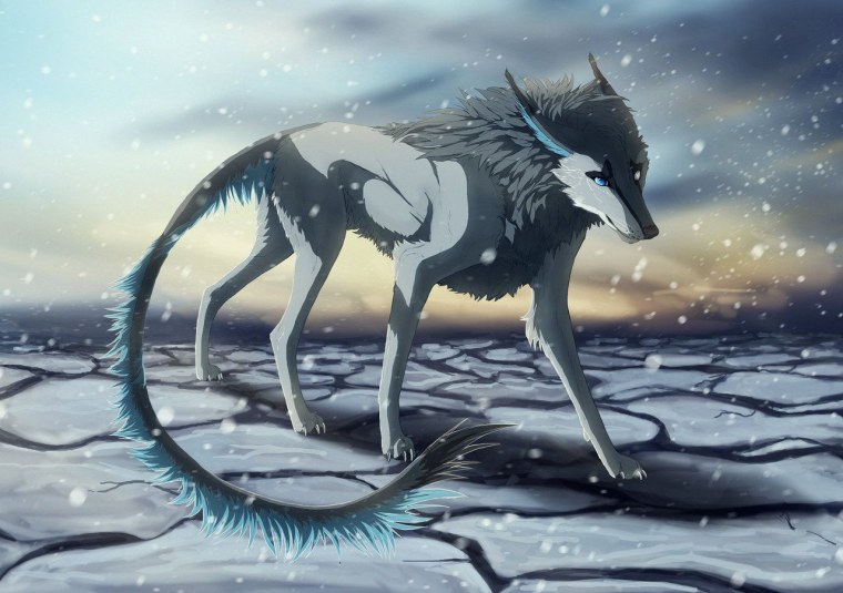 Альфа волк аниме