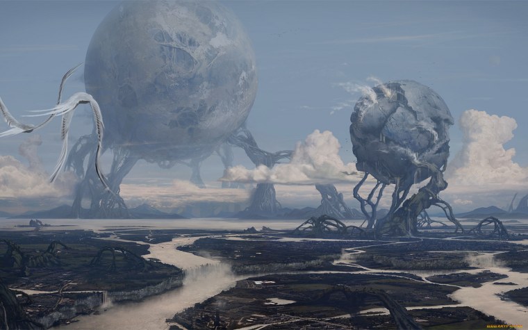 Инопланетные пейзажи