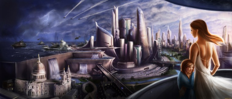 Иллюстрации к фантастике и фэнтези