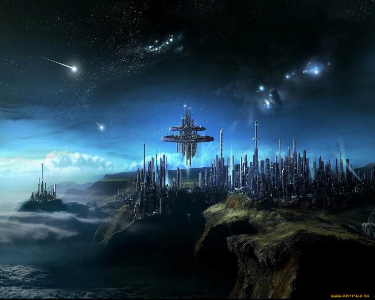 Фантастические миры художницы Inga Nielsen