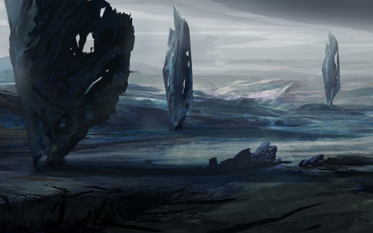 Пустошь фэнтези арт