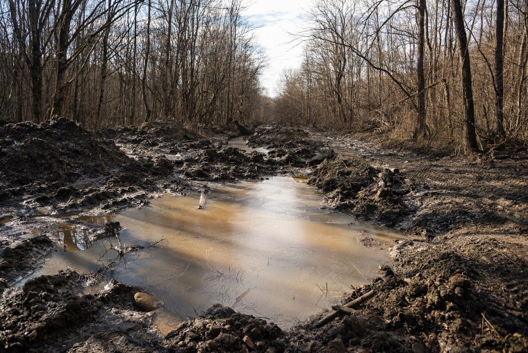 Грязная дорога