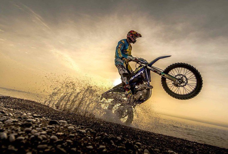 Питбайк мотокросс прыжки