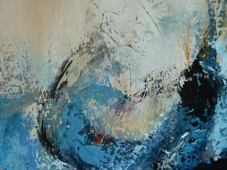 Абстракция маслом на холсте