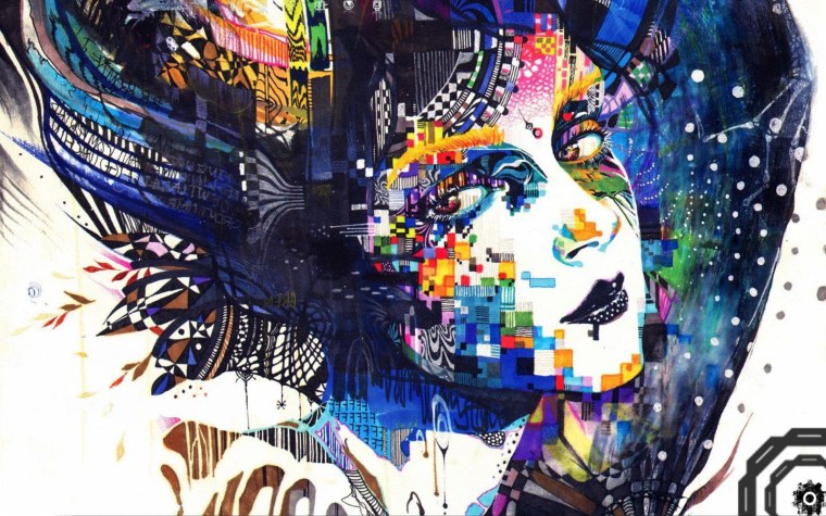 Абстракция рисунки