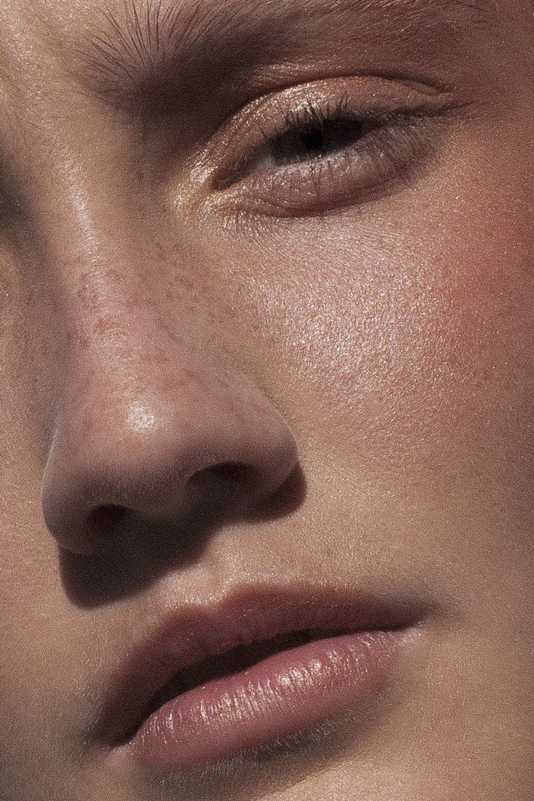 Текстура кожи лица