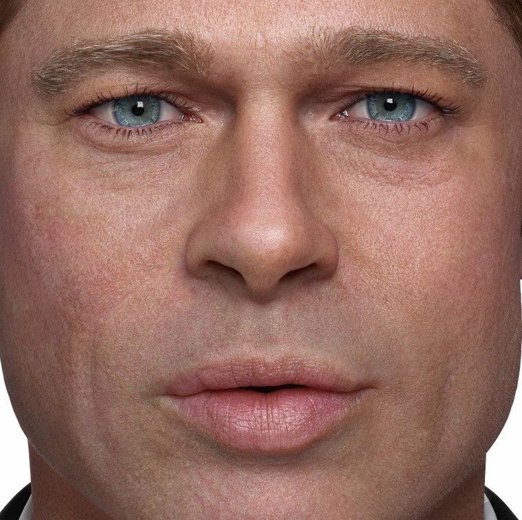 Глаза Брэда Питта