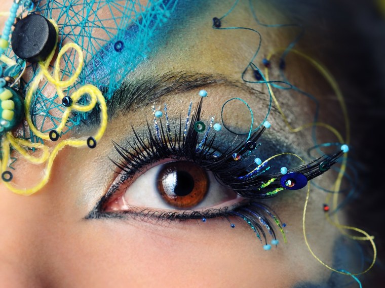 Необычные ресницы