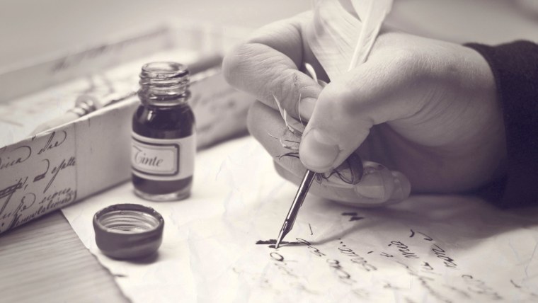 Перо для письма чернилами