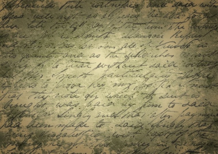 Старая письменная бумага