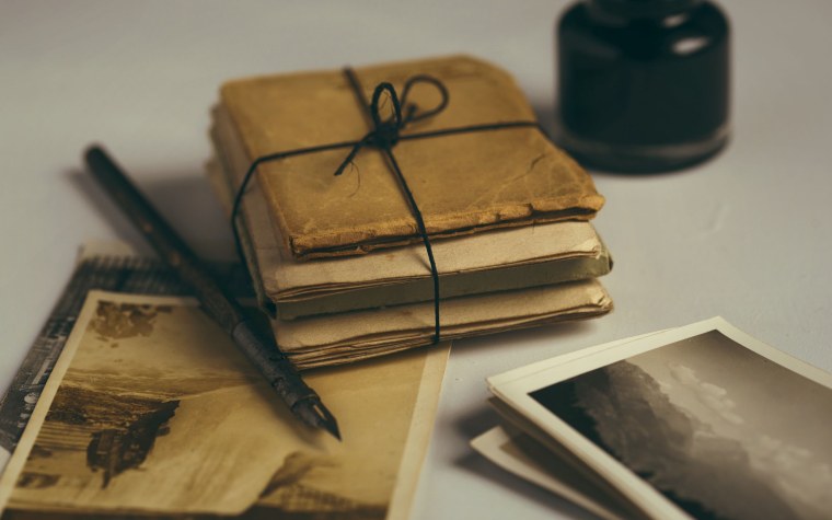 Старая бумага для письма